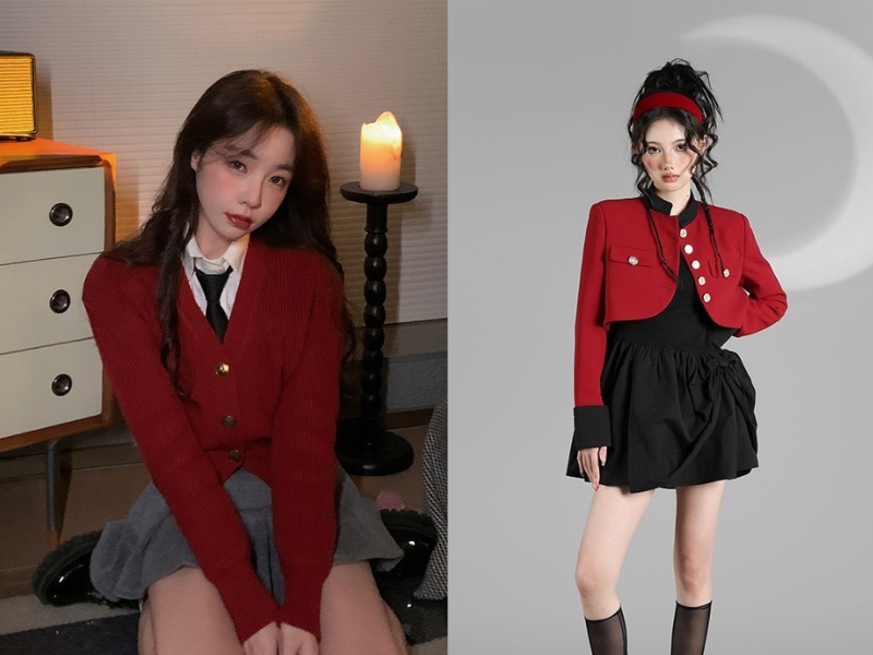 What color clothes should people with Fire element wear to be in harmony with feng shui?